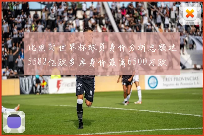 比利时世界杯球员身价分析总额达5582亿欧多库身价最高6500万欧